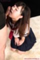 Yamamoto erena licking cock shaft wearing uniform